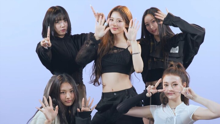 MEOVV's comeback pre-release song HANDS UP dance relay version
