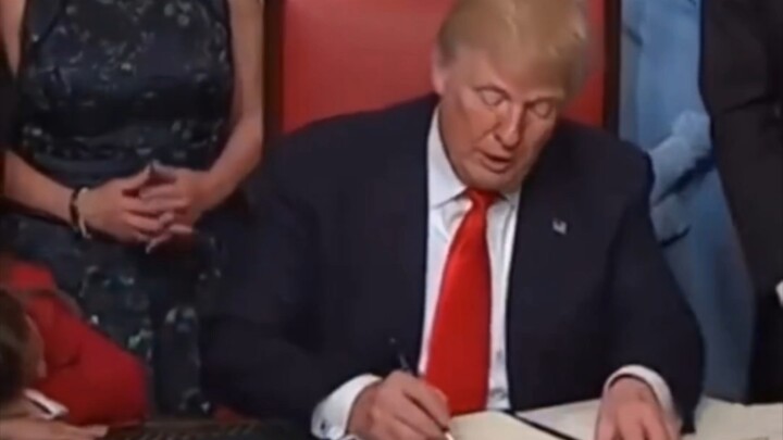 Trump’s youngest son Barron secretly plays with his nephew off-camera.