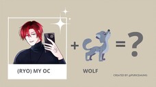 OC-ku jadi serigala ganteng - Speedpaint Medibangpaint