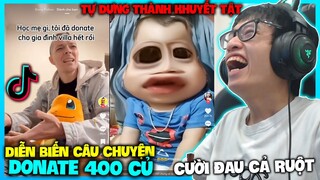 HÙNG AKIRA CƯỜI ĐAU RUỘT KHI REACTION TIK TOK CÂU CHUYỆN DONATE 400 CỦ VÀ CẬU BÉ BỊ DỌA MẾU LUÔN