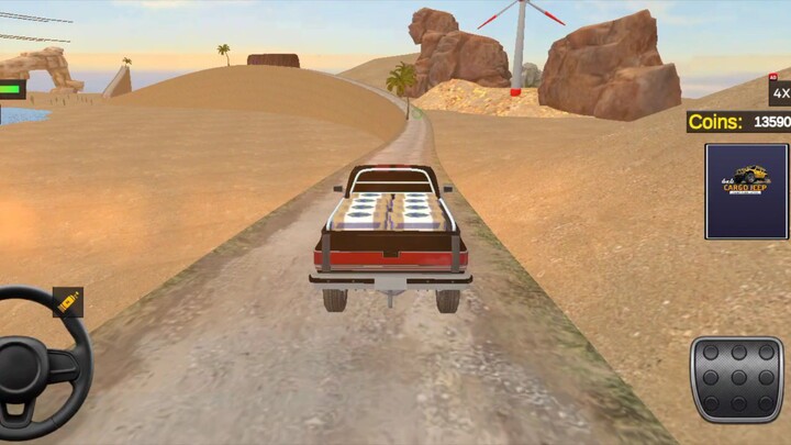 Jeep Driving Gameplay 🚙🔥 | Crazy Offroad Adventure | Mobile Gaming📝