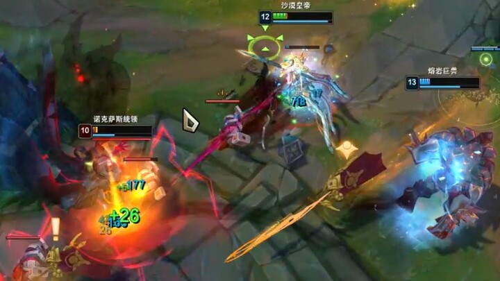 Shurima, kaisarmu sudah kembali ke hutan! Bermain-main