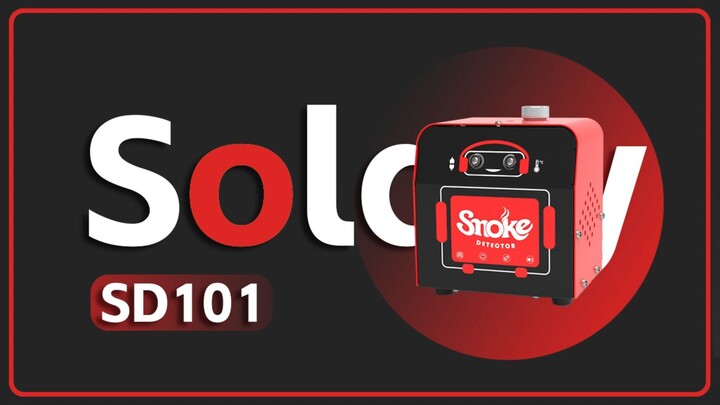 Solary automotive smoke leak detector SD101 red