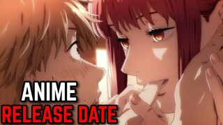 Chainsaw Man Anime Release Date Update