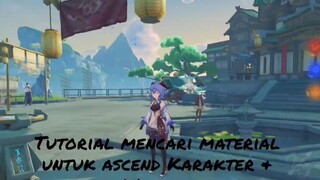 Tutorial mencari Lokasi Boss / Monster untuk Material Ascend Karakter , Weapon , & Talenta