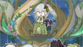 Nashida: I was sleeping, who brought the flower cart to me?