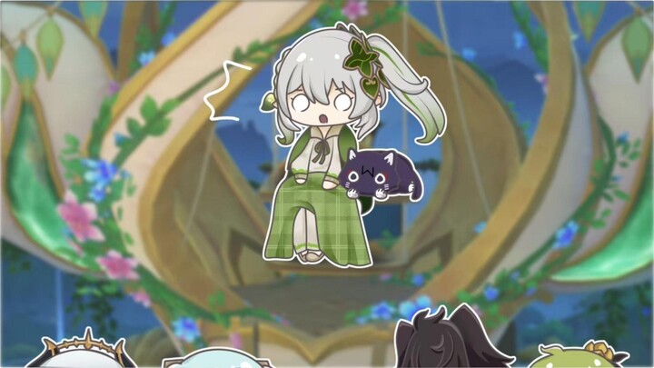 Nashida: I was sleeping, who brought the flower cart to me?