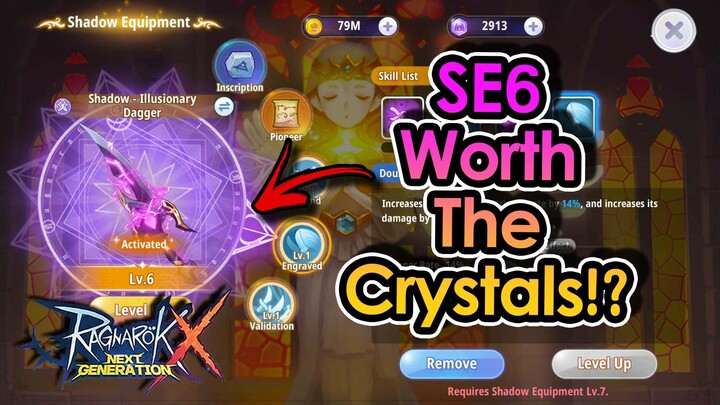 [ROX Global] Shadow Equipment Lv6 Power Spike! Crit Dagger Assassin DPS Test | King Spade