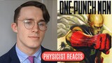 Physicist REACTS to Funniest One Punch Man Physics Scenes