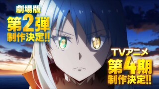 New Trailer: Tensei Shitara Slime Datta Ken Season 4 Dan Movie 2
