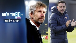 Điểm tin 90+ ngày 8/12 | Van der Sar mở cửa trở lại M.U; Xavi tự tin thắng Bayern