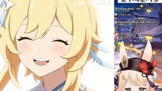 [White Rabbit] Watching Genshin Impact New Year's Party on Japanese Vtb: Accompanying you on the jou
