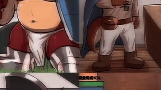 Furry comics "The Brave Man's Trial"