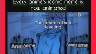 Every anime's iconic meme