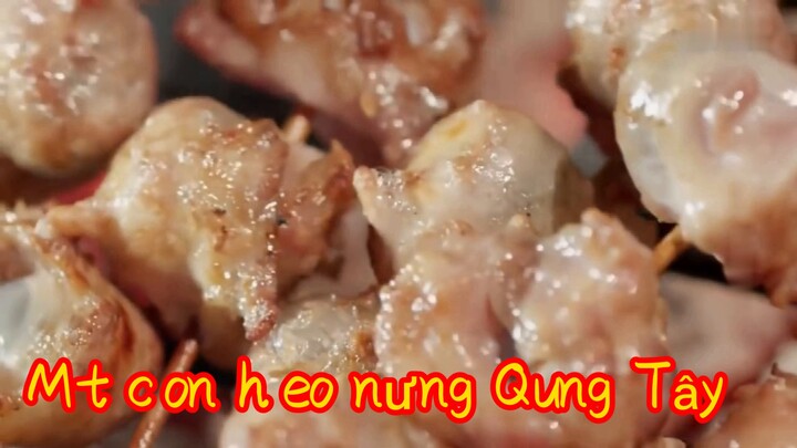 Makanan aneh:  mata panggang Guangxi China