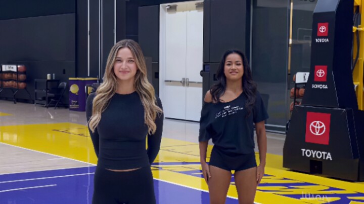 Dance by the Sound: The Lakers Cheerleaders’ “Pro” Moves 🎧