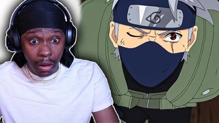 KAKASHI'S MANGEKYOU SHARINGAN!! - Naruto Shippuden Episode 28-29 REACTION!!