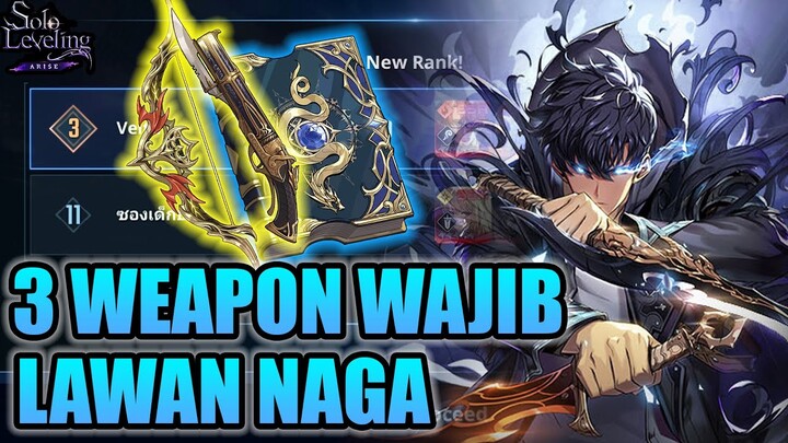 3 Weapon yang F2P Wajib Build Untuk Mudah Top 10 Power of Destruction | Solo Leveling: ARISE