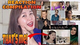 🔴DATO SRI SITI NURHALIZA - Reaction Compilation Vol.1 (Basyirah) Reaction||Terima Kasih Queen Siti