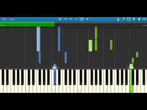 Goodbye world-train to Busan(piano tutorial synthesia)