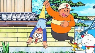 Nobita used the magic lamp to fulfill many wishes, even his own.