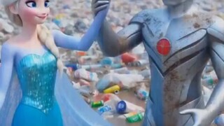 Putri Elsa dan Ultraman