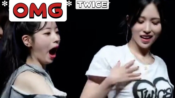 TWICE bị sốc trước tấm lưng trần của Mina đến mức không kìm được mà sờ luôn!