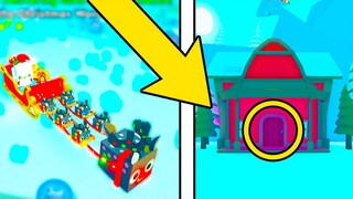 I Found a BIG SECRET inside the SANTA SLEIGH in Pet Simulator X! (Christmas Event)