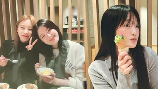 (G)I-DLE 231210 萨瓦迪好 吃锅 稳稳的很幸福