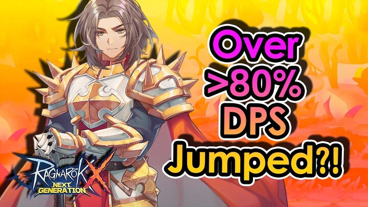[ROX SEA] Dragon Knight DPS Increase Is REAL! After Revamp DPS Comparison | King Spade
