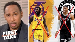 Stephen A. has latest on Irving's future:Lakers & Nets blockbuster trade on Kyrie-Russ can't explode