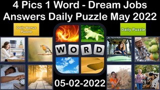 4 Pics 1 Word - Dream Jobs - 02 May 2022 - Answer Daily Puzzle + Bonus Puzzle