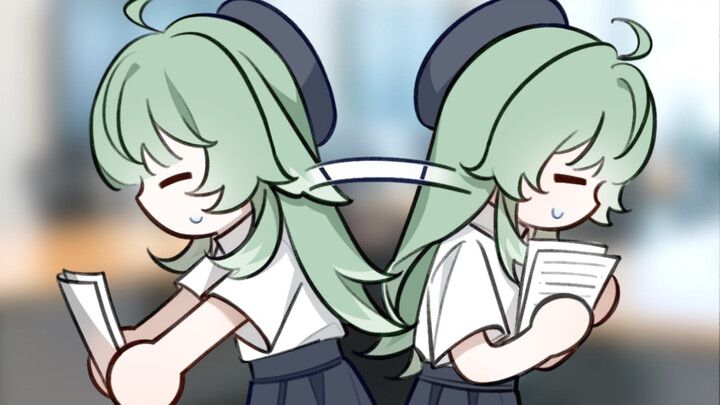 【尾巴X藿藿】现pa小漫画17-18