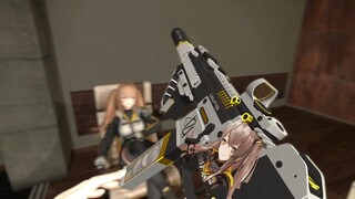 在9妹面前玩ump45结果被9妹揍了