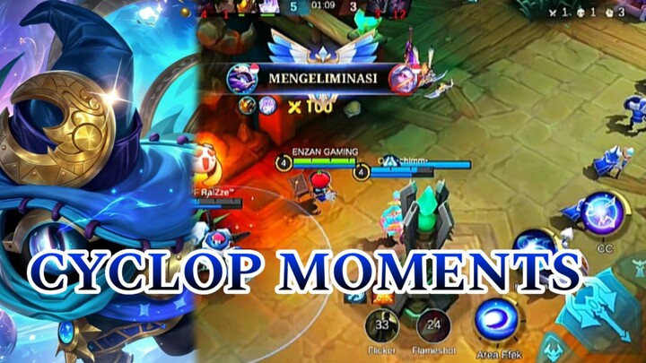 CYCLOP MOMENTS