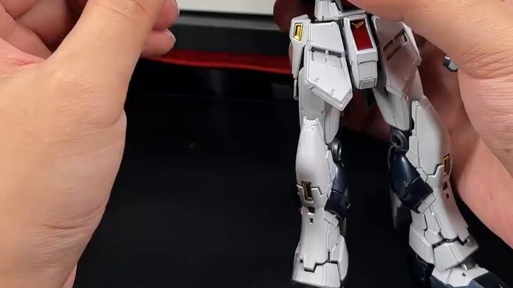 Kết cấu đẹp! RG Bull Gundam Titanium Electroplating Version ν Gundam Gundam Base Limited