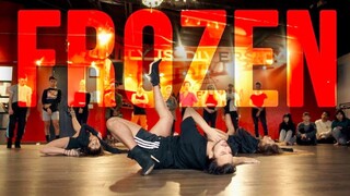 【高跟鞋男神Yanis】美女Stevie+Noelle客串编舞麦当娜单曲Frozen