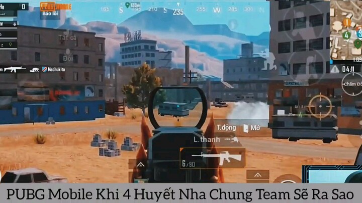 khi 4 cao thủ đi chung team với nhau sẽ ra sao