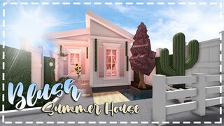 Minami Oroi Bloxburg Speedbuild and Tour - No Gamepass Blush Summer Aesthetic House - June 12 2021