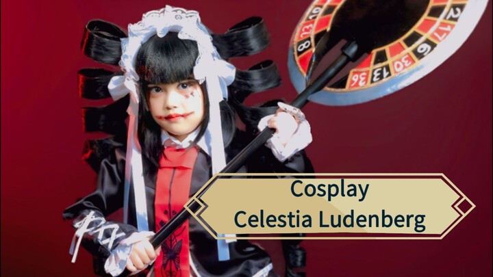 Cosplay Vilain, Celestia Ludenberg dari Anime Danganronpa 🔥