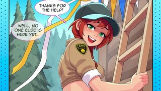假小子夏令营辅导员+非常负责任的救生员温迪【RoninDudeArt 漫画】