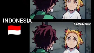 Kimetsu no yaiba S2 Dub Arab Indonesia English