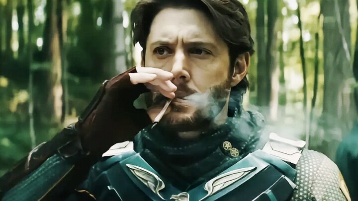 Soldier Boy: No one is more handsome than me when it comes to smoking!