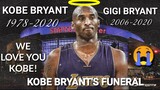 Kobe Bryant and Gianna Bryant's Funeral/Memorial at the Staples Center😭 WE WILL MISS YOU MAMBA😭🖤