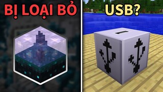 15 Block Kì Lạ Đã Bị Mojang LOẠI BỎ Trong Minecraft