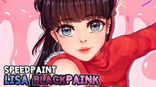 Speedpaint | Lisa BLACKPINK - ice cream🍨