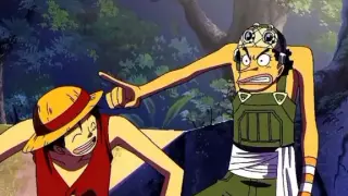 LUFFY AND USOPP FUNNY MOMENTS