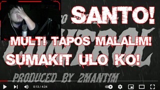Santo - APAND - Control Produced by 2mantimbeats Review and Reaction Video by xcrew