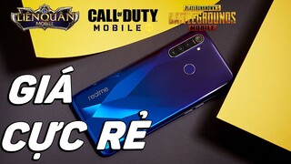 TEST game Realme Q giá siêu rẻ mua Shopee: Call of Duty, PUBG, Liên Quân...