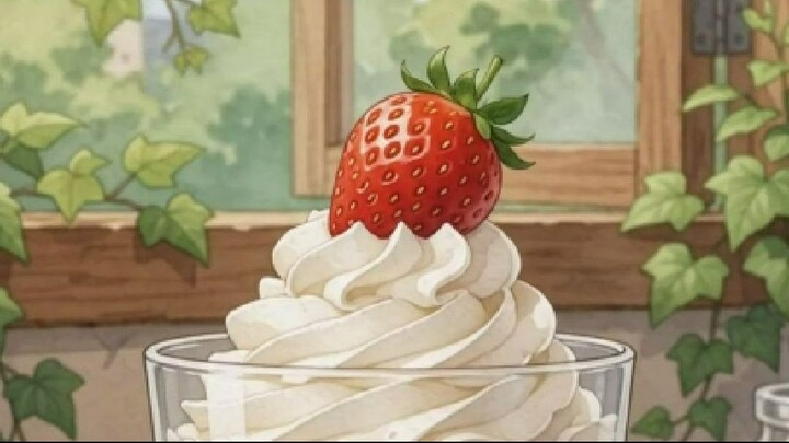 🐾Cat Cafe Story - Strawberry Latte Menu🍓